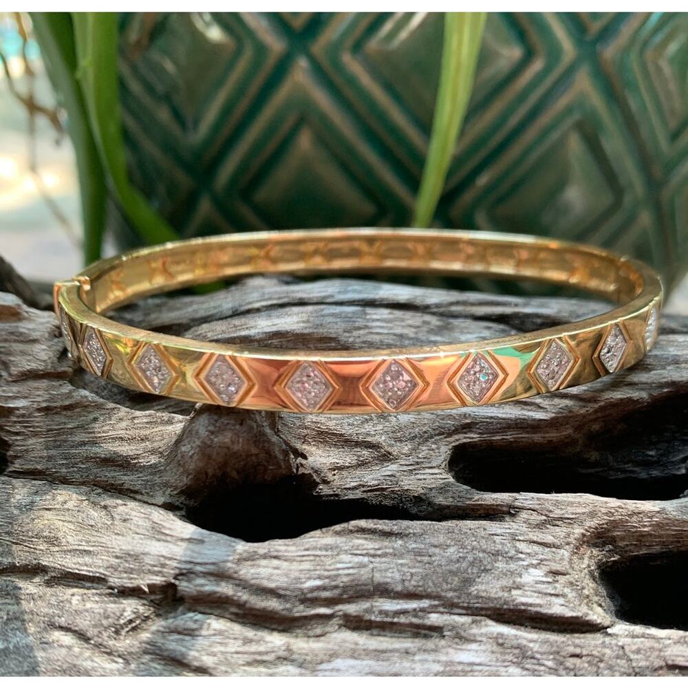 Elegant Gold and Silver Women's Bracelet